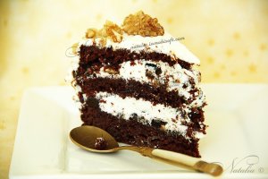 торт с черносливом