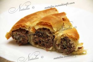 Вертута с мясом и капустой