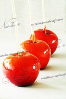 яблоки в карамели