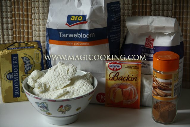 Творожное печенье