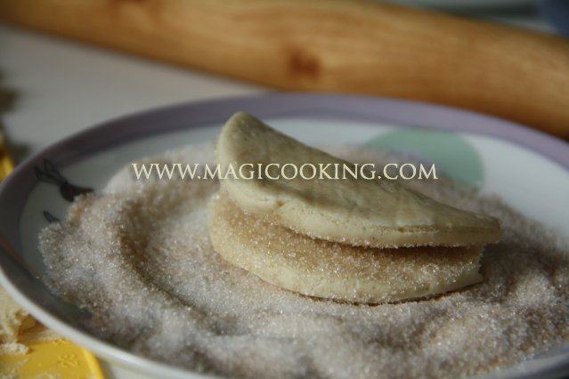 Творожное печенье