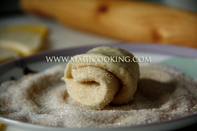 Творожное печенье