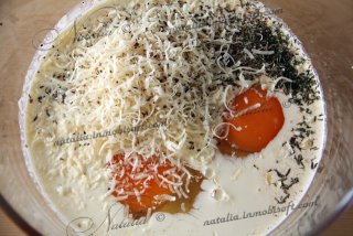 Цветная капуста с грибами