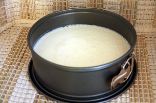 творожно-клубничный десерт