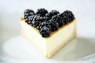 Пирог с ежевикой