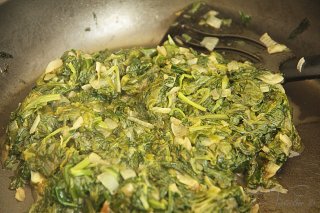 erbazzone или пирог со шпинатом и рикоттой