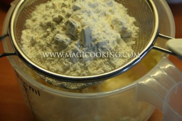 Пирог с голубикой