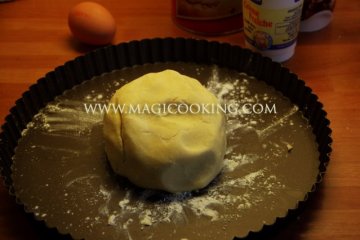 Пирог с голубикой