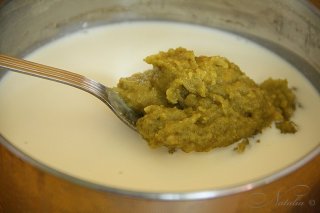 фисташковое мороженое