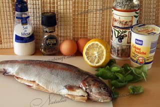 форель запеченная