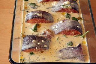 форель запеченная