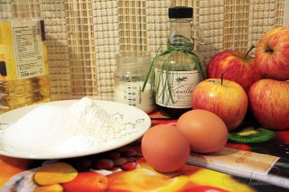 Яблочный пирог (Gateau aux Pommes)