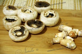 фаршированные шампиньоны