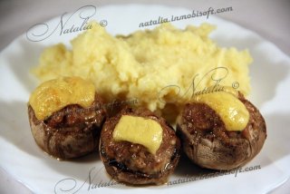 фаршированные шампиньоны