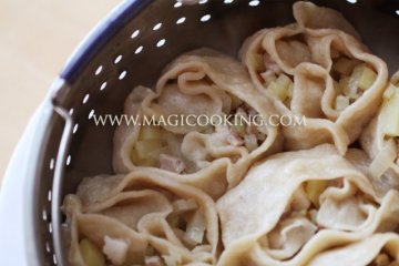 Ханум и манты в мультиварке Moulinex cook4me