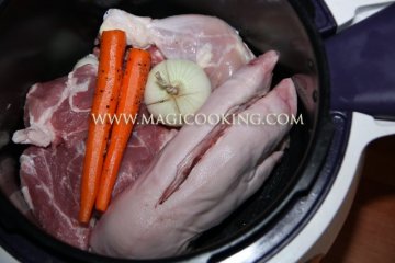 Холодец в мультиварке Moulinex cook4me
