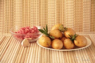 Фаршированный картофель