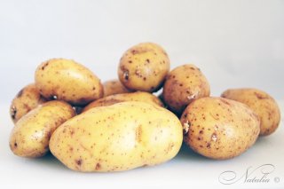 картофель с заправкой по-деревенски
