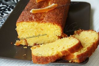 Кекс апельсиновый с цукатами