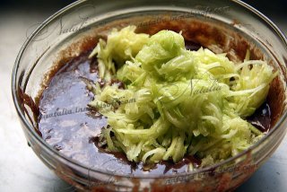 Кекс с кабачком