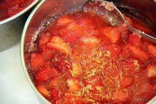 клубничное варенье с мятой