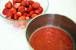 клубничное варенье с шампанским