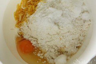 Кростата с творогом и вареньем