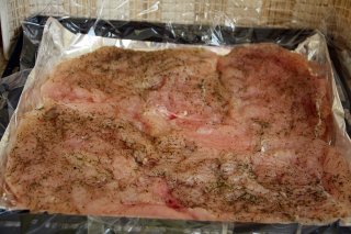 куриный рулет с грибами