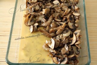 Лазанья грибная