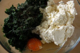 Лазанья с рикоттой и шпинатом