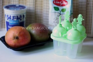 Фруктовое мороженое из манго