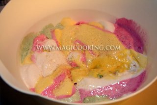 Хрустящее пирожное. Marshmallow crispy bites