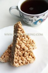 Хрустящее пирожное. Marshmallow crispy bites