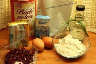 Маффины с клюквой