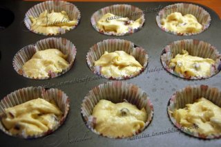 Маффины с клюквой