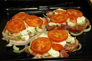 мясо по-французски