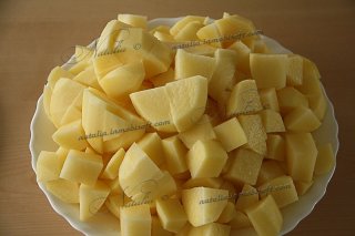 мясо с картофелем