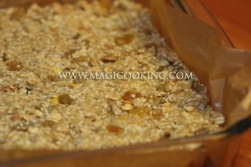 Овсяное печенье с кунжутом