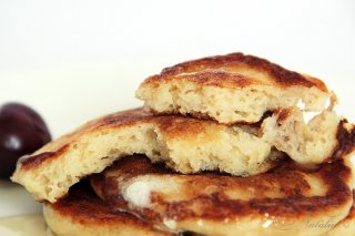 Оладьи с овсянкой и йогуртом