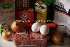 Старомодный пирог с фаршем