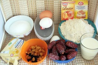 печенье с маком, печенье с финиками