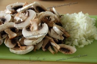 Пилав с грибами и тимьяном