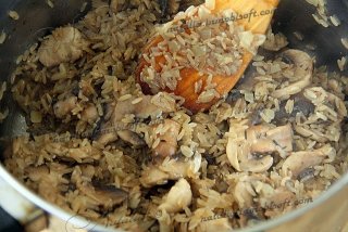 Пилав с грибами и тимьяном