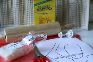 Пинетки из мастики