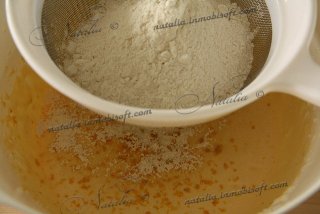 Пирог из рикотты с яблоками
