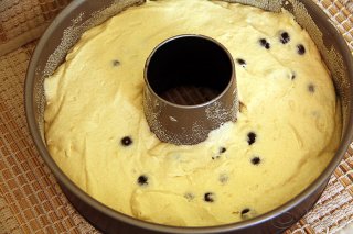 пирог с черникой