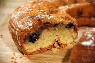 пирог с черникой