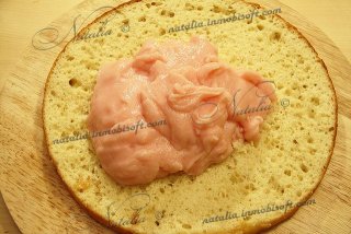 Пирог с кремом "Пчелиный укус"