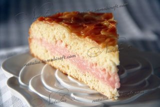 Пирог с кремом "Пчелиный укус"