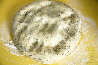 плюшки с маком и пудингом